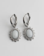 Jolie Earrings Natural Stone Stainless Steel