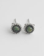 Elegant Stone Stud Earrings