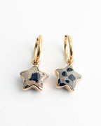 Starry Lovely Stone Earrings