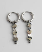 Triple Heart Earrings