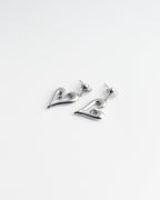 Chic Double Heart Studs