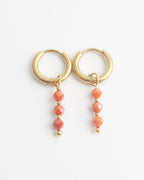 Mon Cheri Earrings Natural Stone