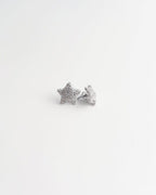 Pave Star Stud Earrings