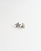 Pave Star Stud Earrings