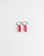 Toned Stone Bar Earrings