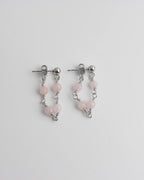 Lea Sleek Multiple Stone Stud Earrings