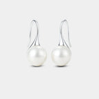 Elegant Drop Earrings with Pearls