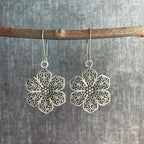 Vintage Bohemian Flower Earrings