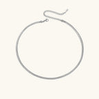Timeless Herringbone Gold Necklace