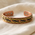 Infinity Weave Copper Bracelet