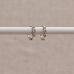 Vienna Stone Huggie Hoops