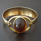 Vintage Oval Zirconia Ring