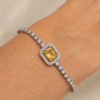 Exquisite Yellow Stone Bracelet