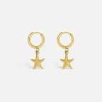 Ocean Starfish Drop Earrings