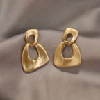 Classic Irregular Geometry Earrings
