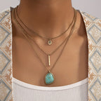 Three Tier Layer Boho Necklace