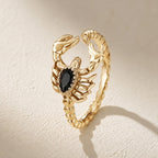 Iconic Scorpion Statement Ring