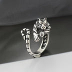 Tiger Hug Adjustable Ring