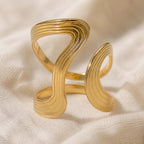 Heritage Wave Band Ring