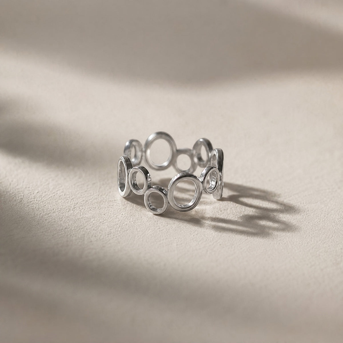 Exquisite Hollow Circle Ring