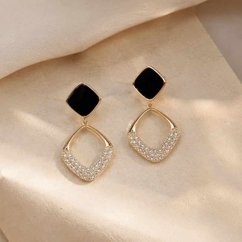 Timeless Faux Gemstone Earrings