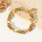 Timeless Twisted Gold Bracelet