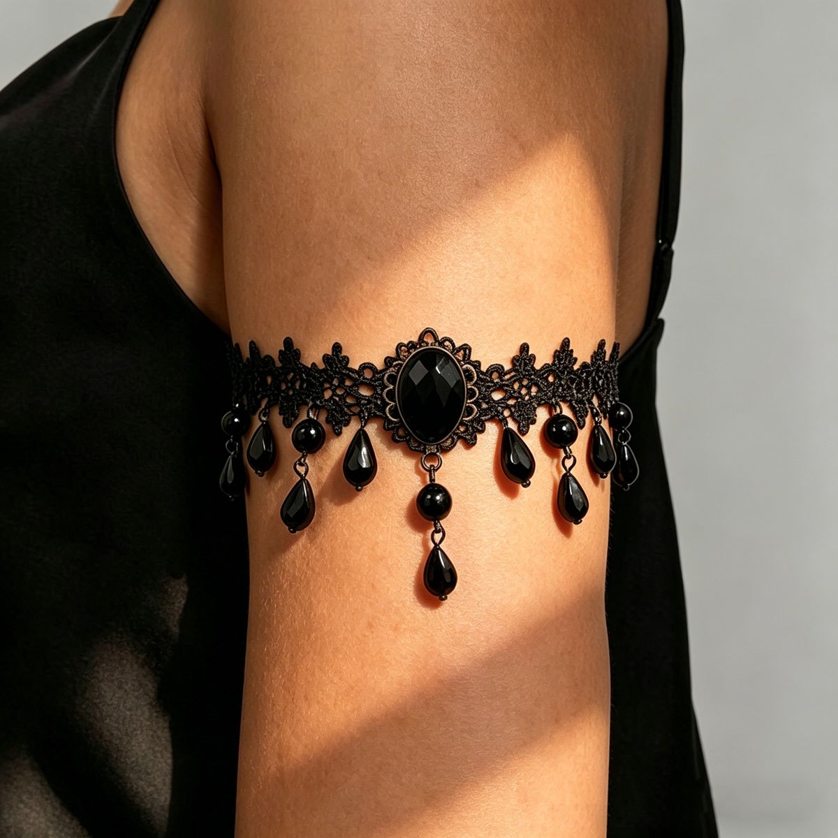 Enigma Noir Arm Cuff