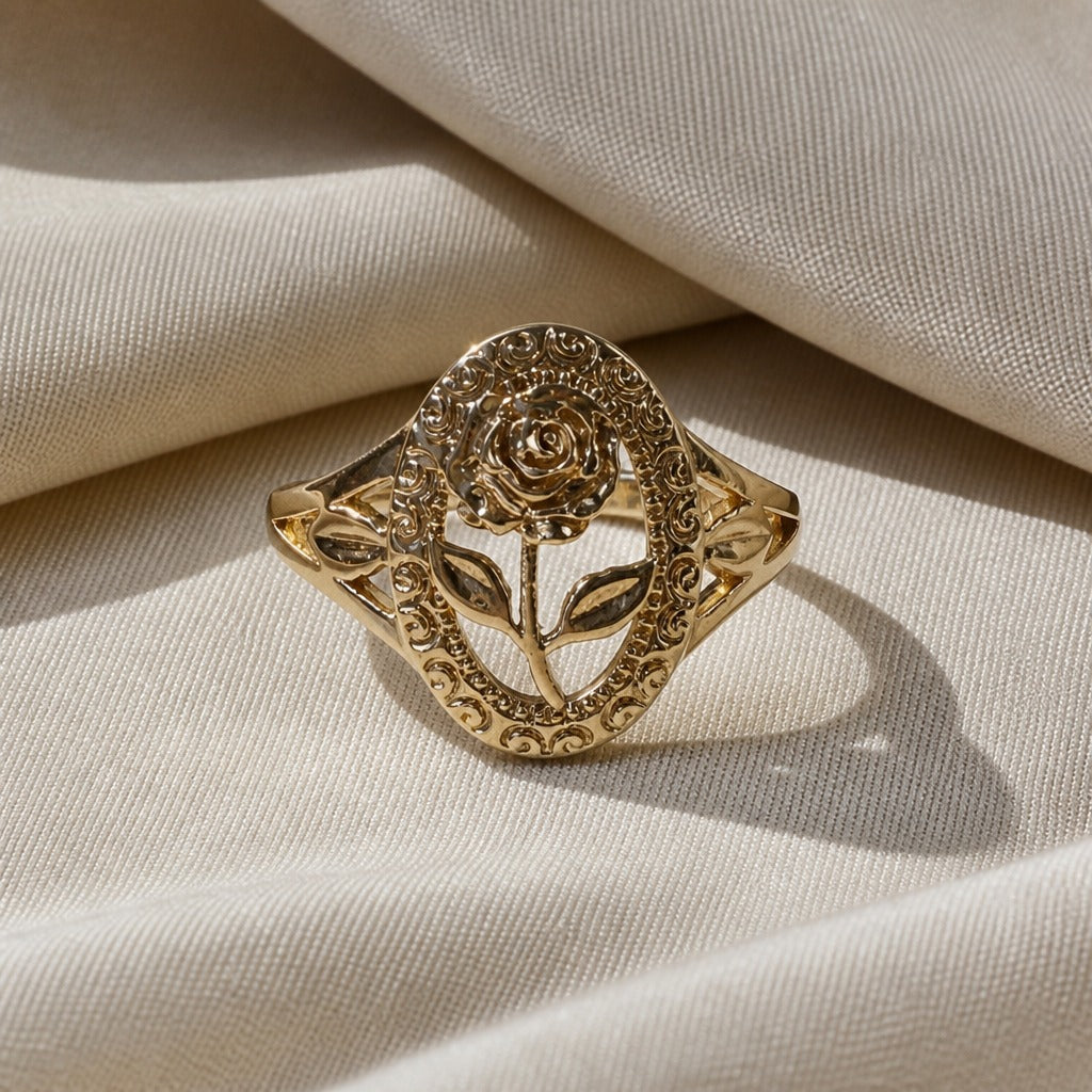Rose Muse Hollow Ring
