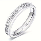 Princess Channel Titanium Band