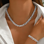 Claire Handmade Mermaid Tail Jewelry Set