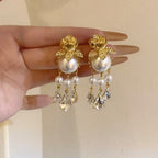 Pearl Dew Drop Earrings