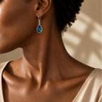 Radiant Turquoise Boho Earrings