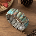 Luxe Bohemian Elastic Turquoise Bracelet