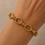 Imperial Gold Link Bracelet