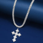 Luxury Zirconia Cross Necklace