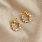 Bow Knot Stud Earrings