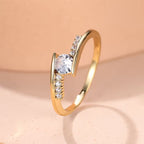 Lavish Minimalist Zirconia Ring