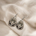Timeless Cameo Filigree Earrings
