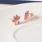 Paw Set 4 Pieces with Zirconia Heart