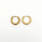 Sleek Huggie Hoop Earrings