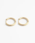 Sleek Huggie Hoop Earrings