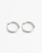 Sleek Huggie Hoop Earrings