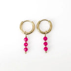 Mon Cheri Earrings Natural Stone