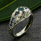 Windsor Azure Ring Cubic Zirconia