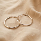 Noble Sphere Hoop Earrings