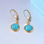Prestigious Turquoise Dangle Earrings
