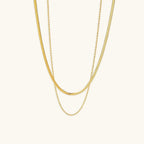 Luxe Gold Double Necklace