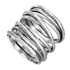 Chunky Wrap Wide Band Ring
