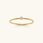 Precious Gemstone Stacker Ring