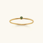 Precious Gemstone Stacker Ring